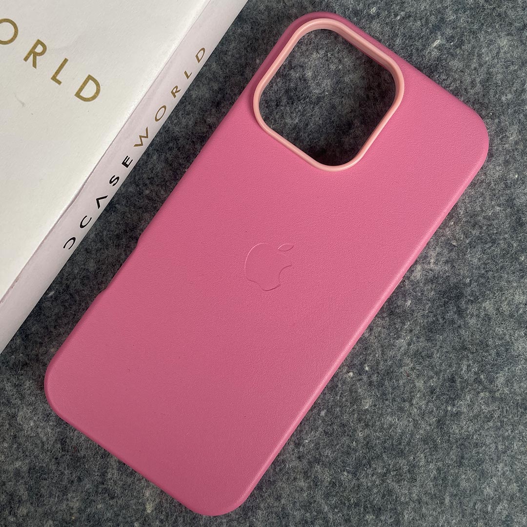 OG Leather Logo Case with MagSafe