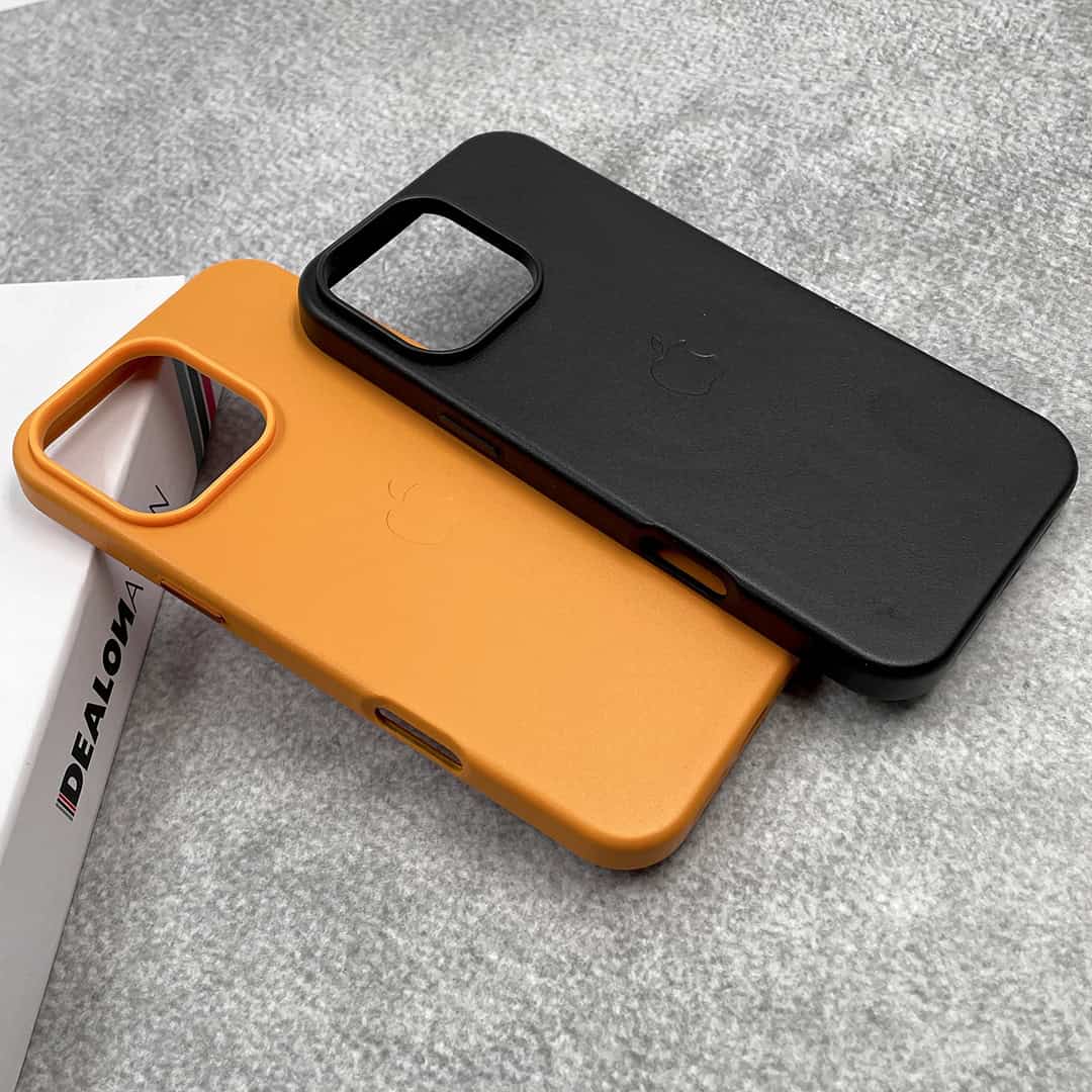 OG Leather Logo Case with MagSafe