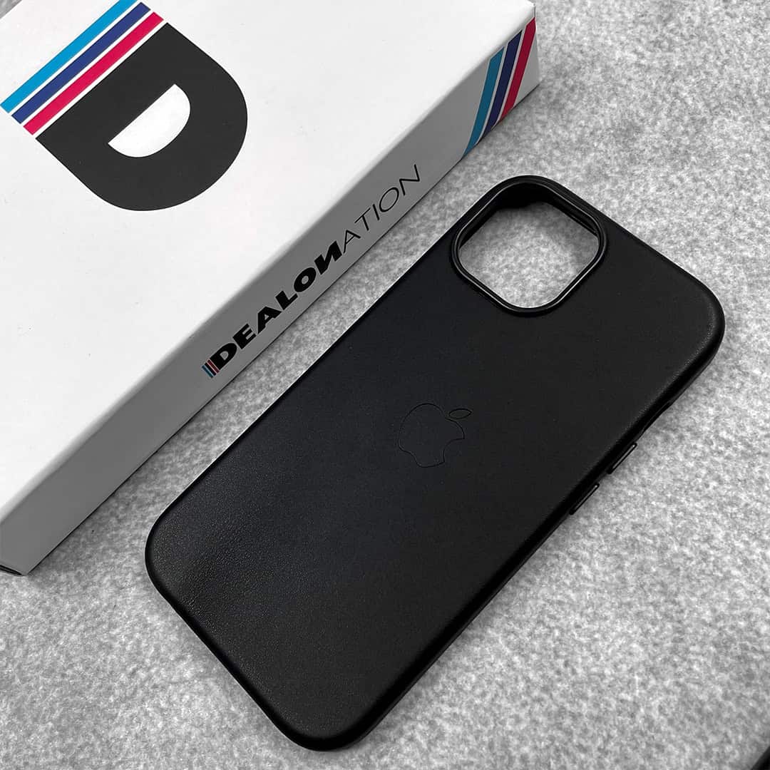 OG Leather Logo Case with MagSafe