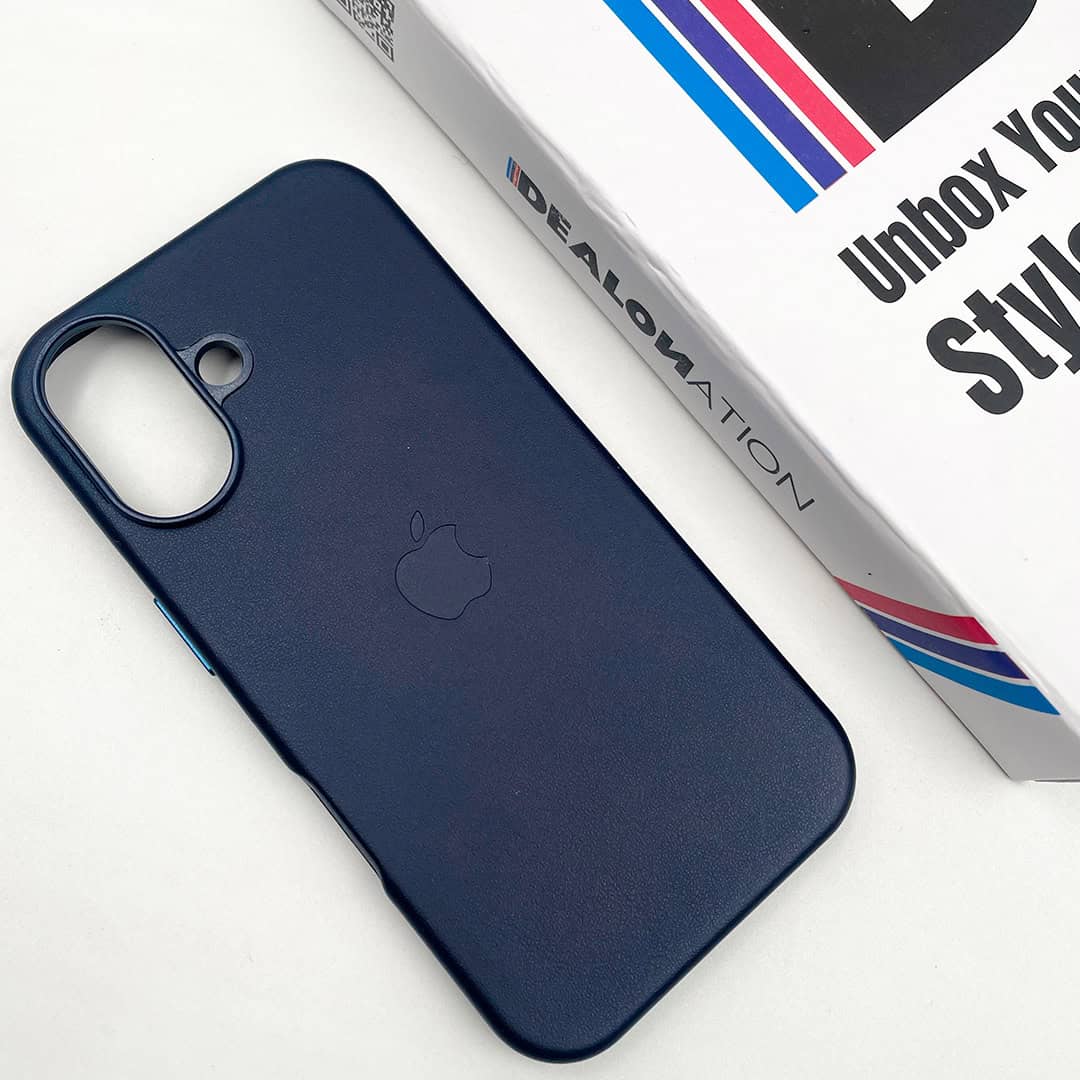 OG Leather Logo Case with MagSafe