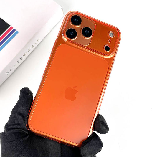 Candy Pop Orange Clear Case