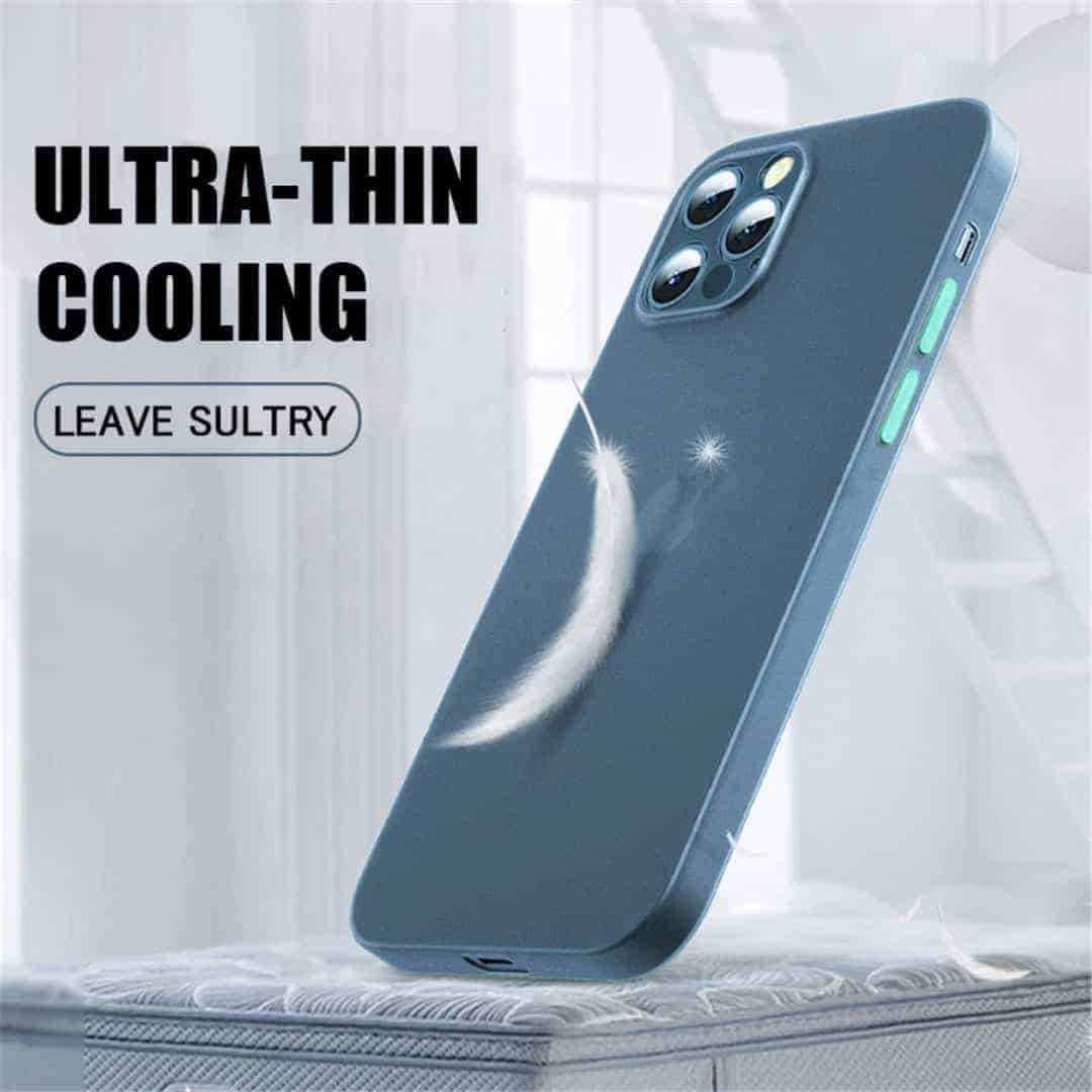 Luxury Ultra Thin Matte Case with Camera Protection
