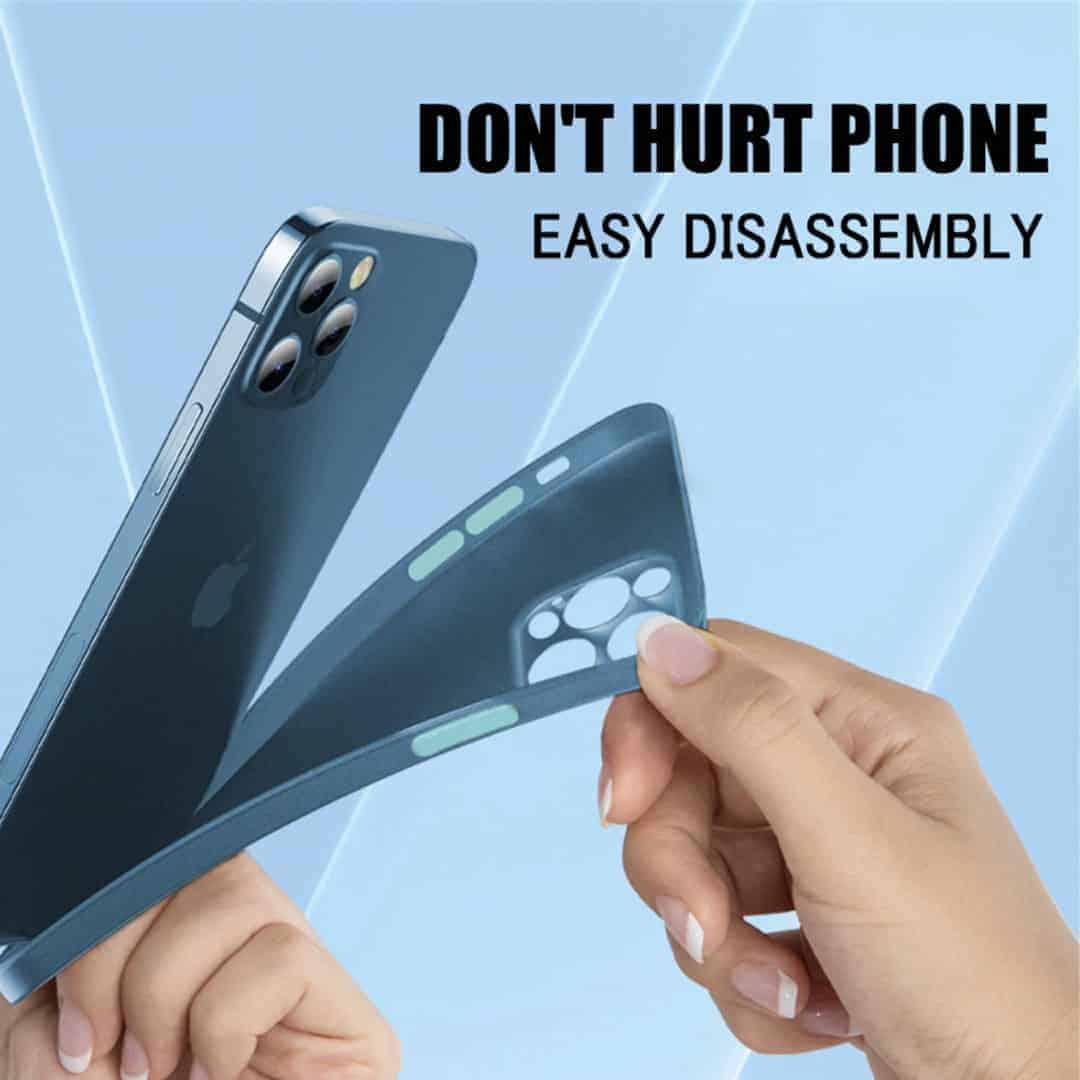 Luxury Ultra Thin Matte Case with Camera Protection
