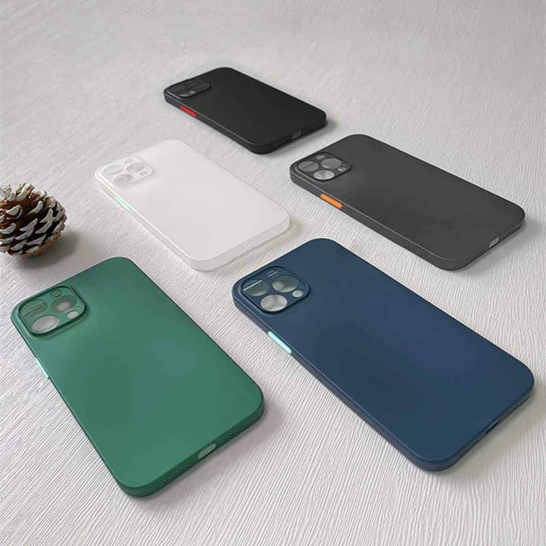 Luxury Ultra Thin Matte Case with Camera Protection
