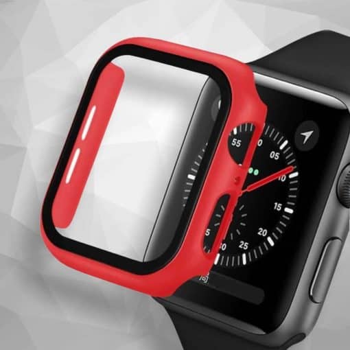 Apple Watch Case with 9H Tempered Glass – Series 6/5/4/3/2/1