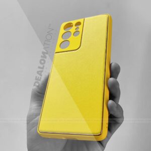 Premium Leather TPU Case with Camera Protection