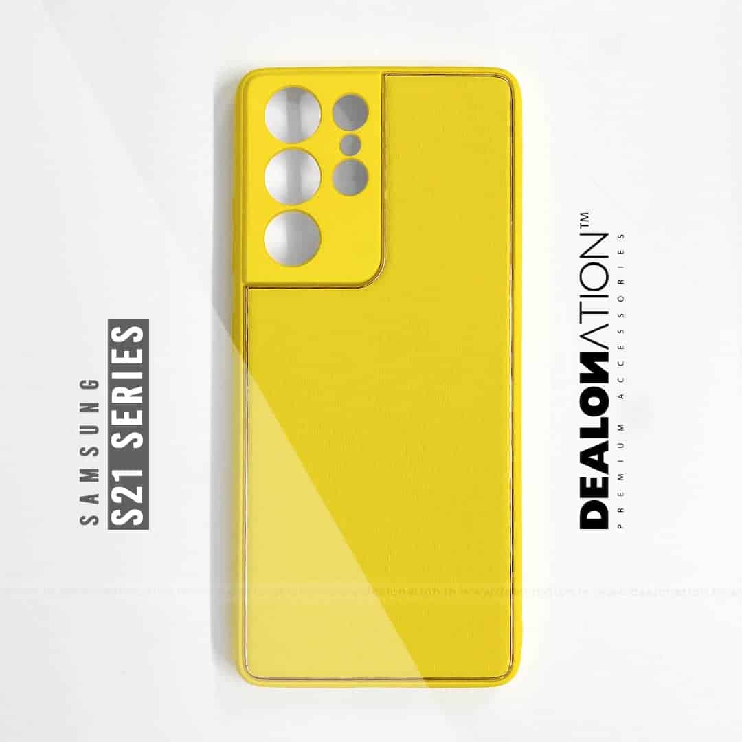 Premium Leather TPU Case with Camera Protection