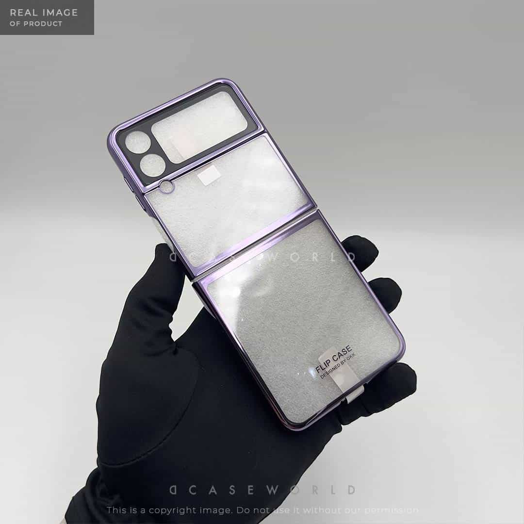 Purple Transee Case for Flip 4