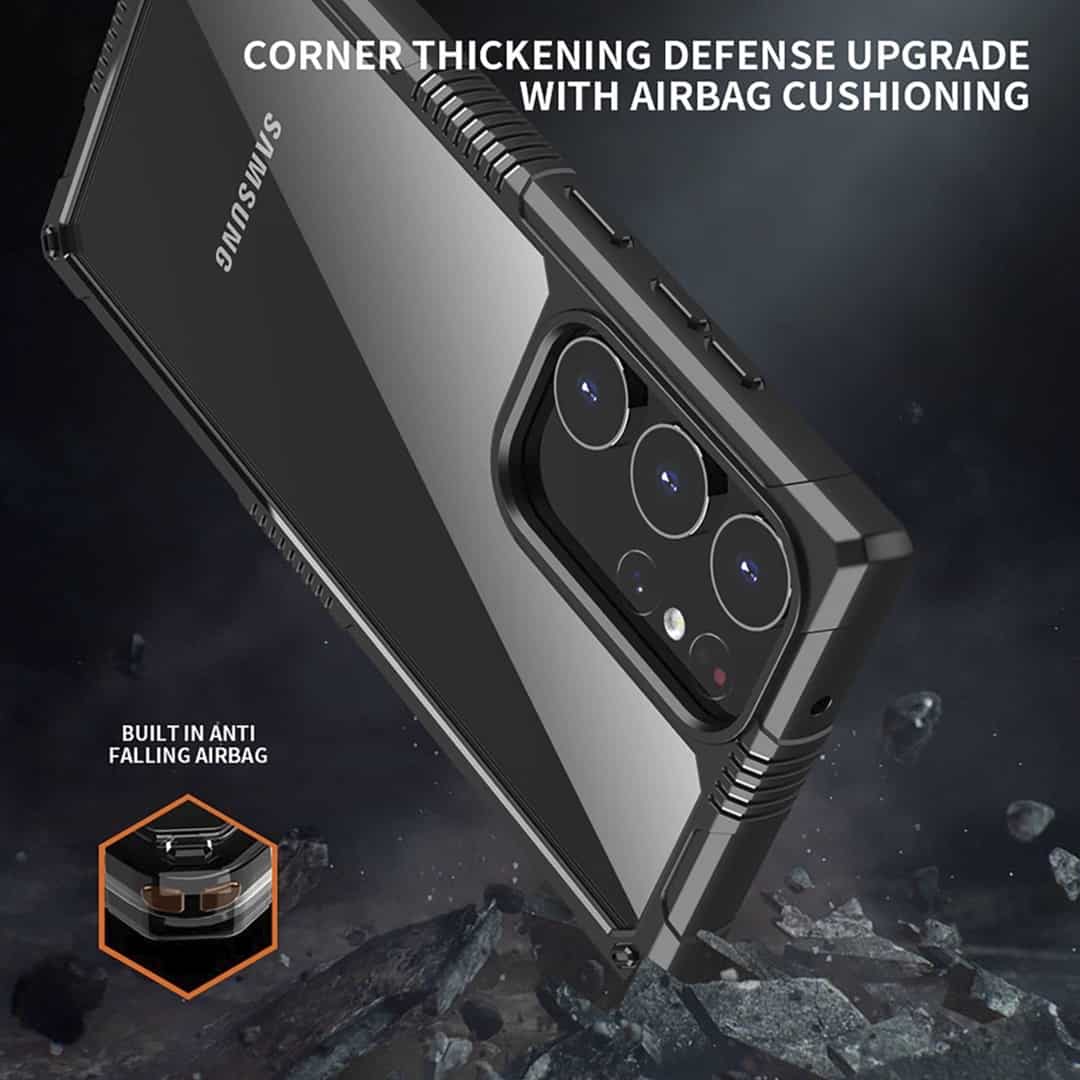 Rugged Drop Protection Clear Case – S23 Ultra