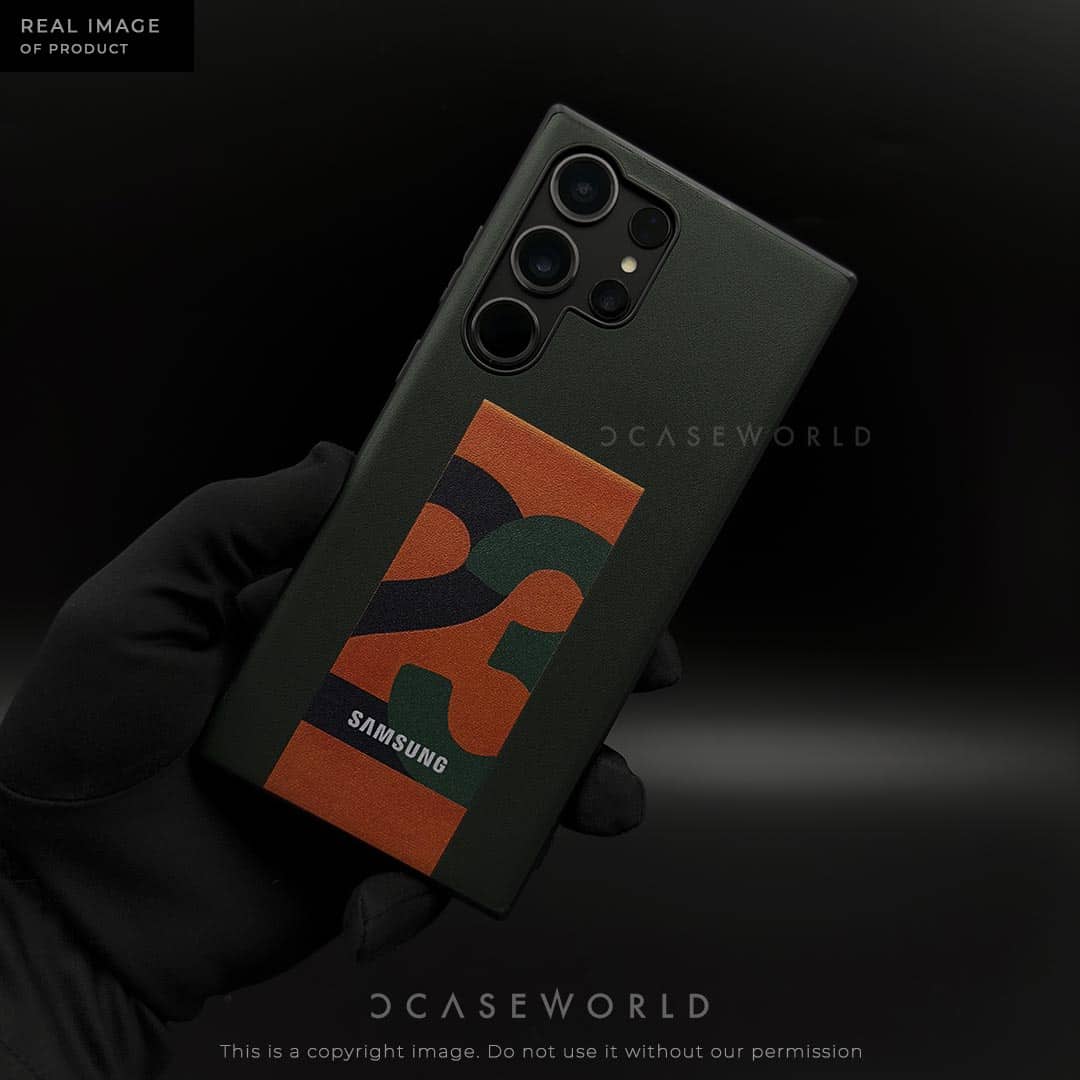 S23 Ultra Sleek Leather Case
