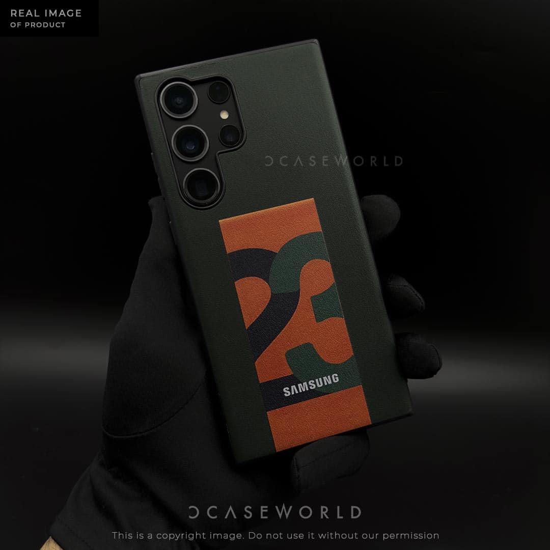S23 Ultra Sleek Leather Case