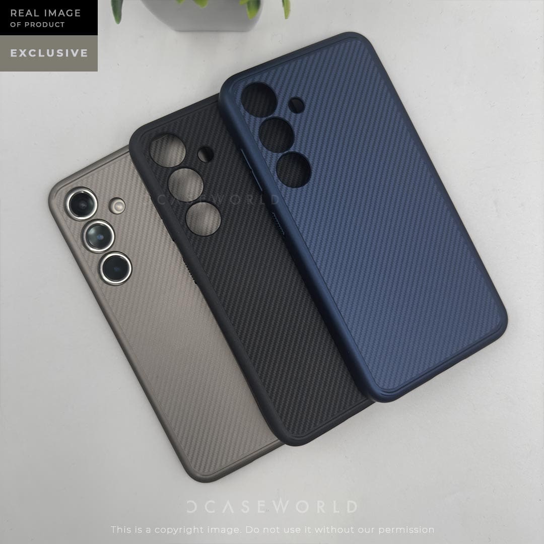 Slim Carbon Fiber Drop Protection Case S24 Series