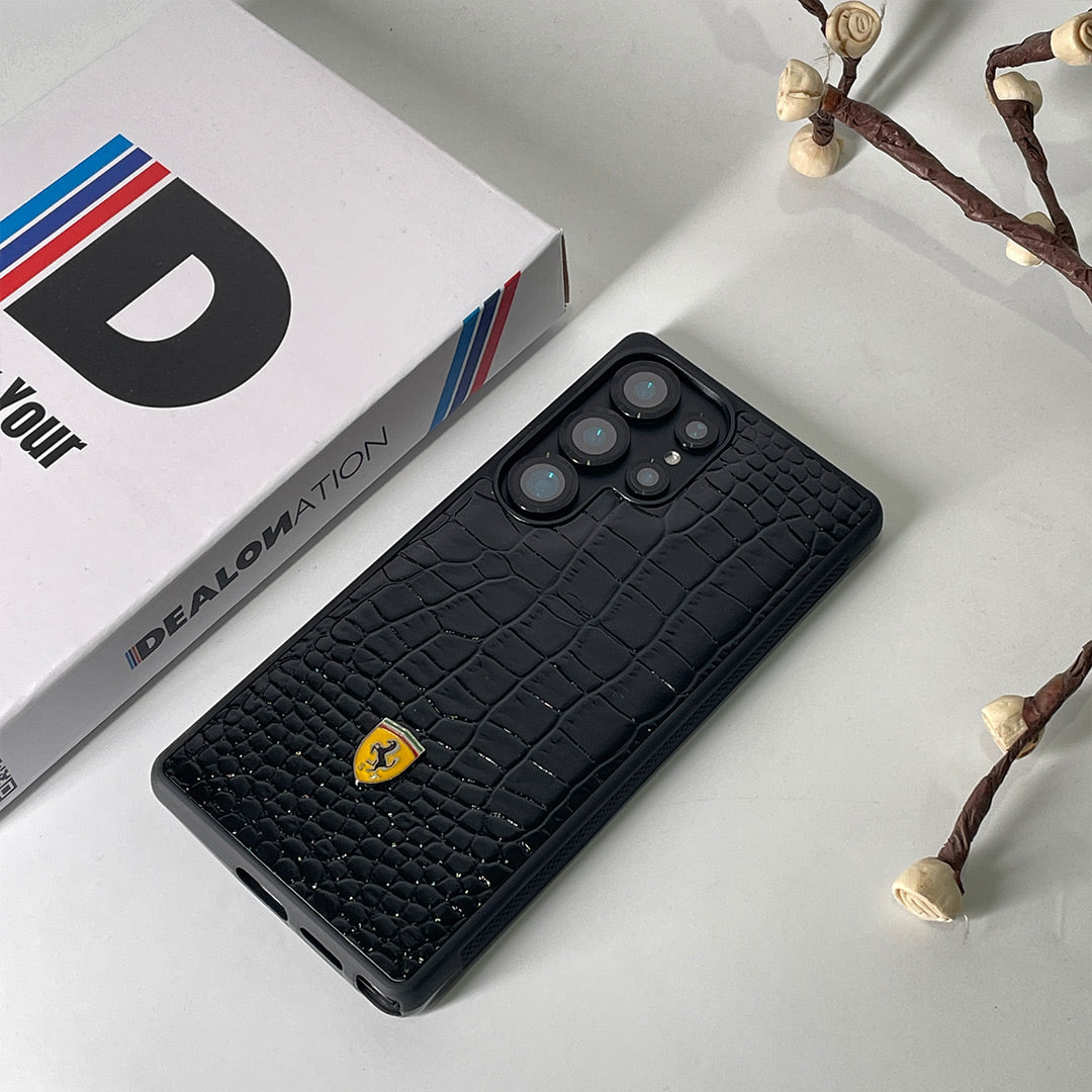 FRRI Luxury Croco Patent Leather Case for Galaxy S Series