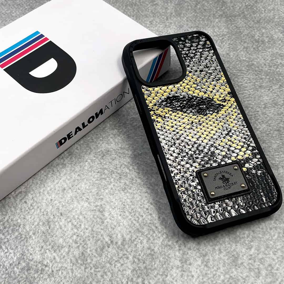 Santa Barbara Serpente Luxe Leather Case