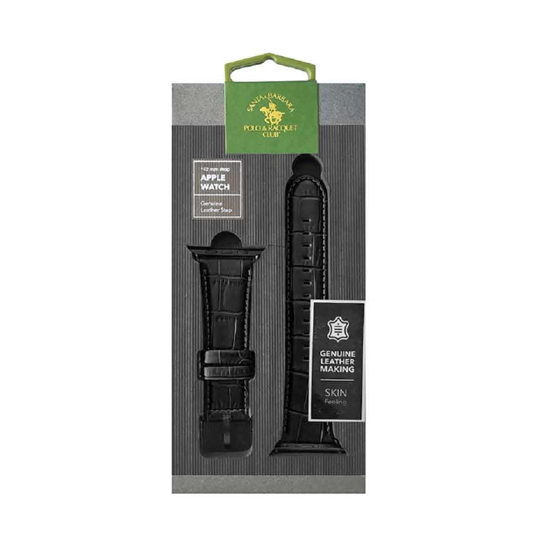 Santa Barbara Polo & Racquet Club ® Leather Brant Series (42-44MM)