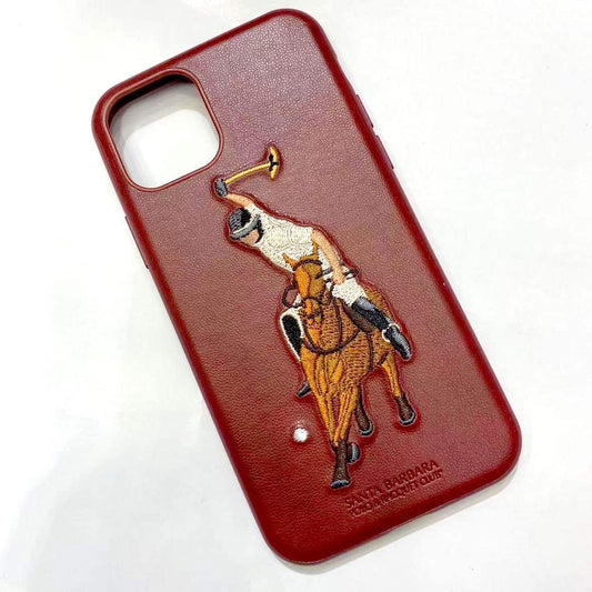 Jockey Stitched Genuine Leather Case for iPhone 11 Pro & Max