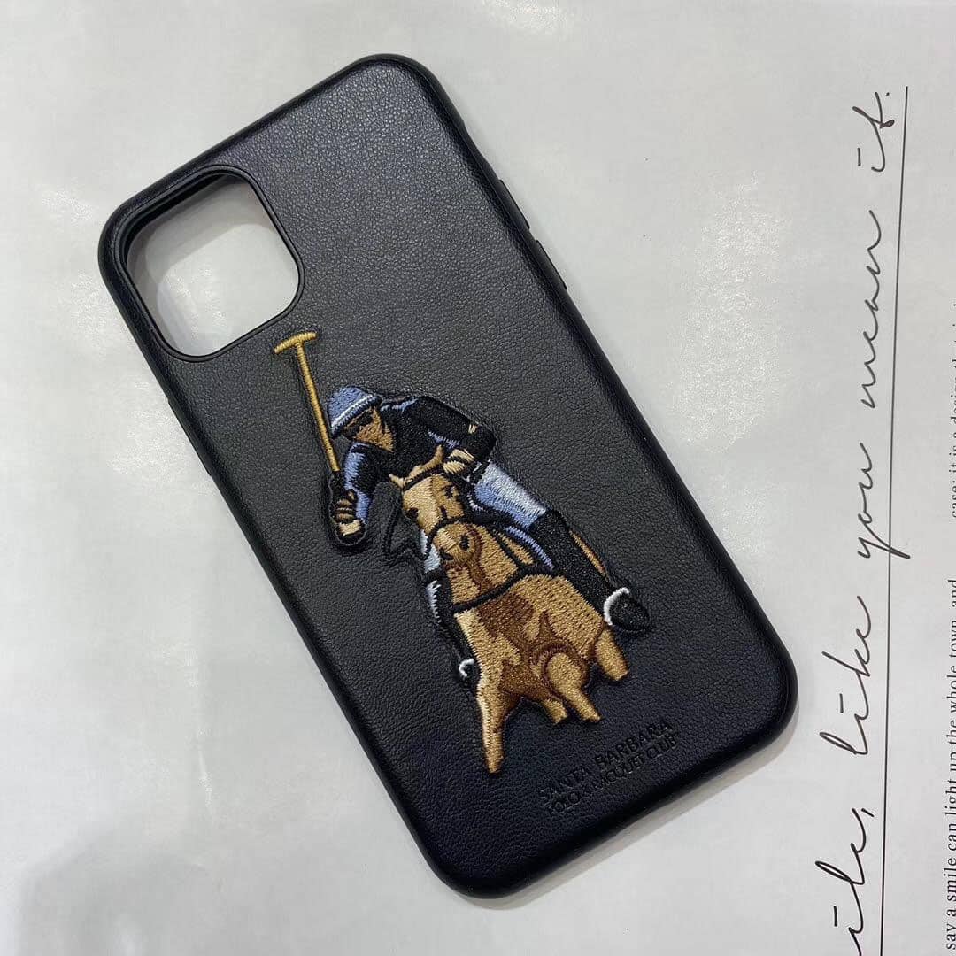 Jockey Stitched Genuine Leather Case for iPhone 11 Pro & Max