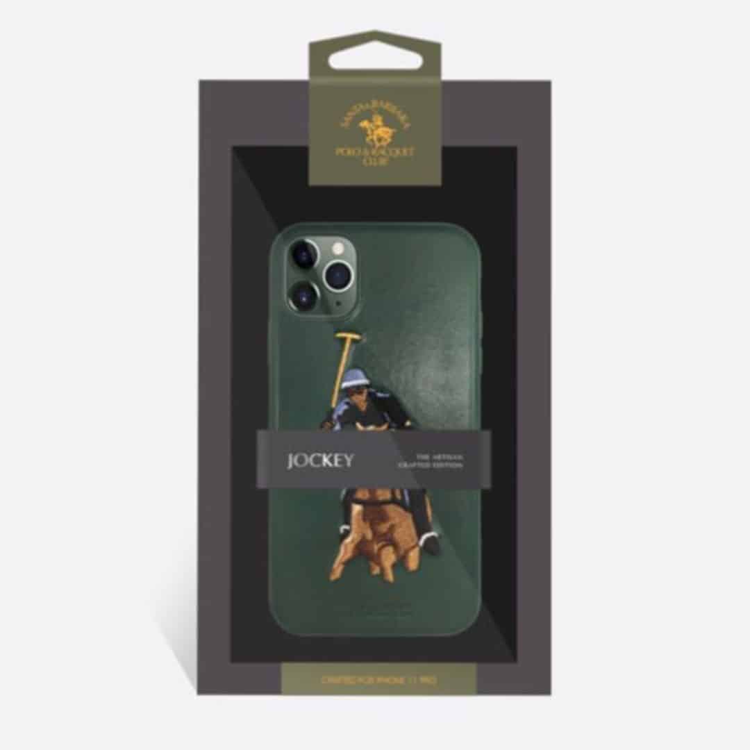 Jockey Stitched Genuine Leather Case for iPhone 11 Pro & Max