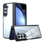 Samsung Galaxy Z Fold 6 Clear TPU + Transparent PC Phone Case(Black)