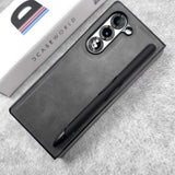 Samsung Galaxy Z Fold 6 PU Leather + Pen Case