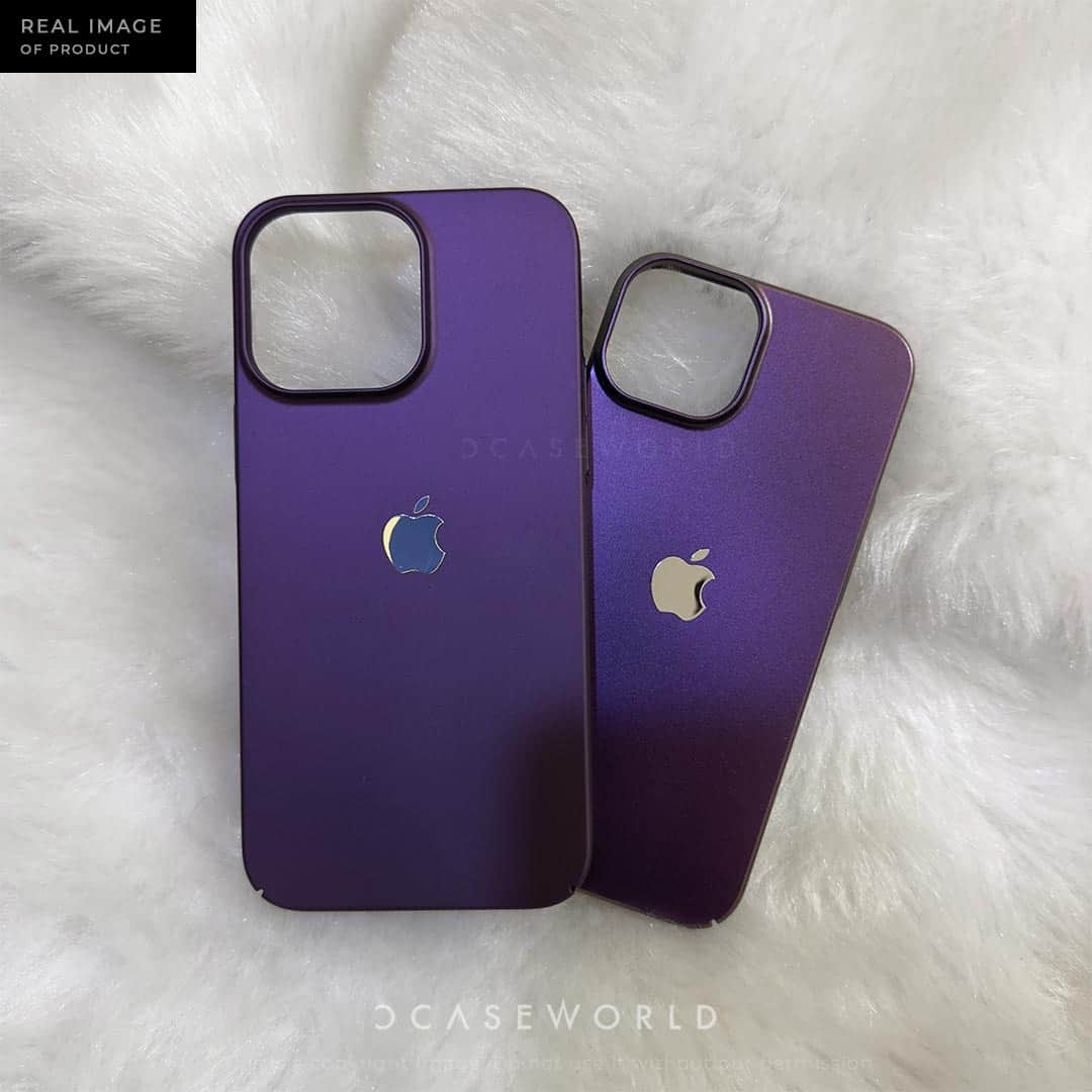 Ultra Thin Vibrant Purple Matte Luxury Case