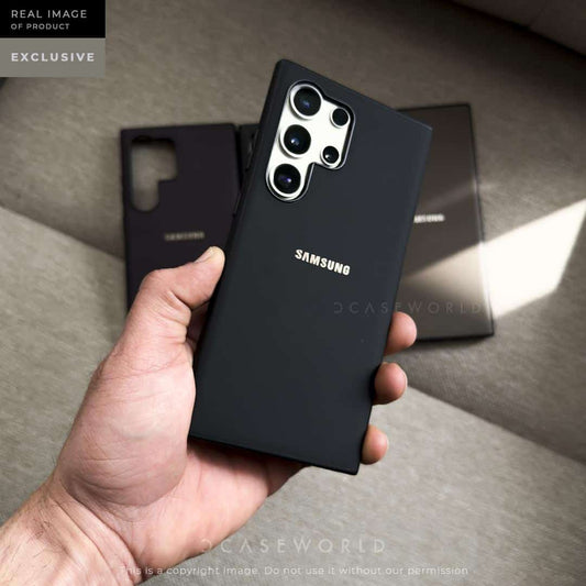 Silky Smooth Back Case with Logo