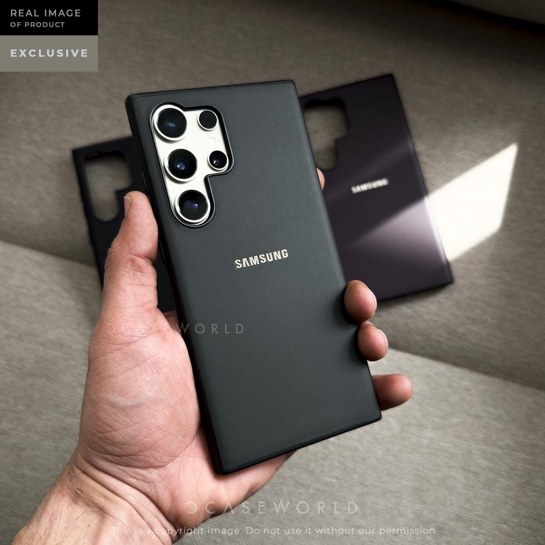 Silky Smooth Back Case with Logo