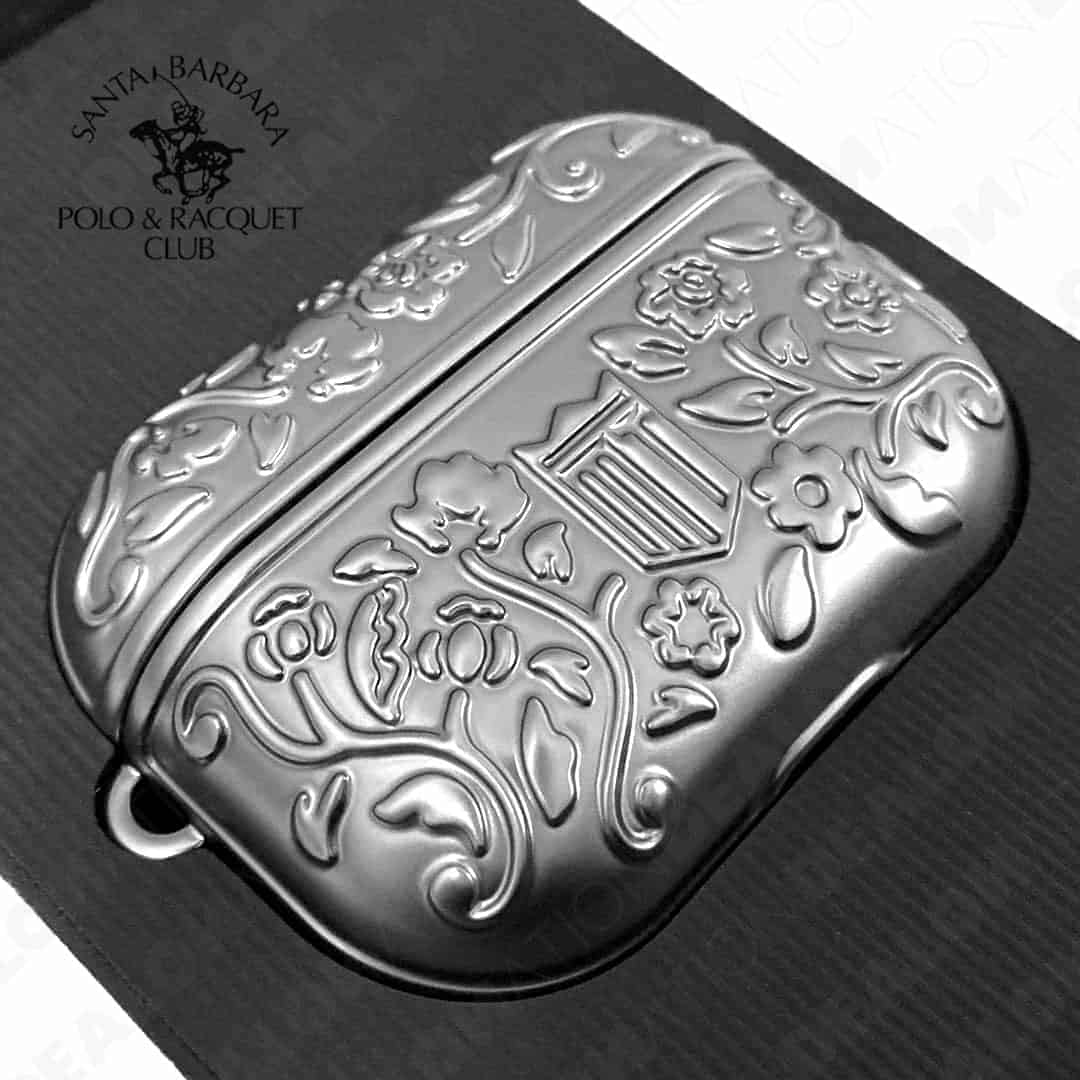 Santa Barbara TPU Electroplate Airpods Pro case