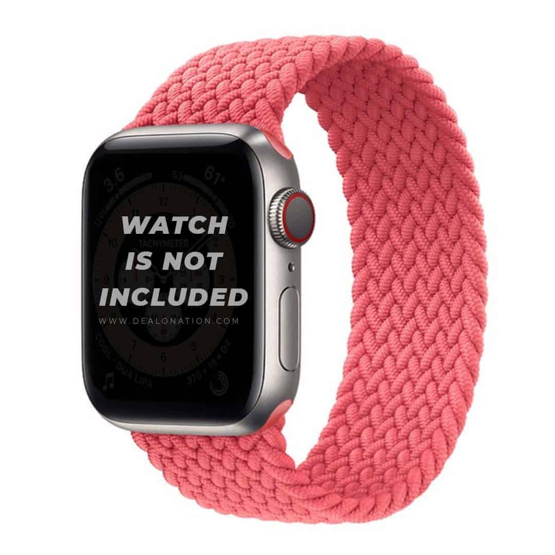 Fabric Braided Solo Loop for Apple Watch 42-44MM (Length 155MM)