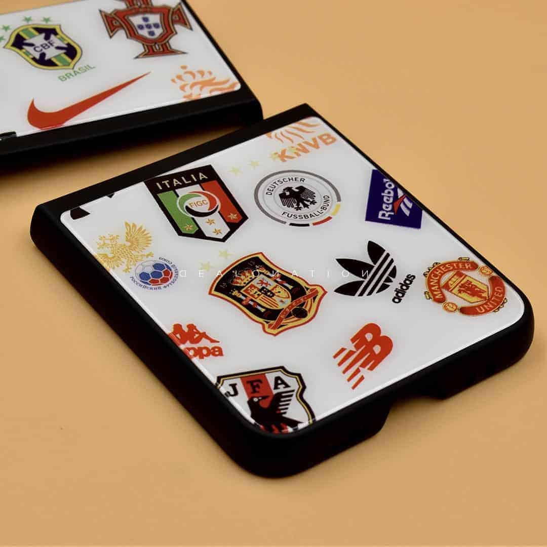 Sports Fav Logo Case with Microfibre Inside - Flip 3