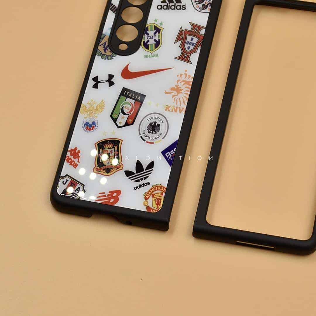 Sports Fav Logo Case with Microfibre Inside - Fold 3