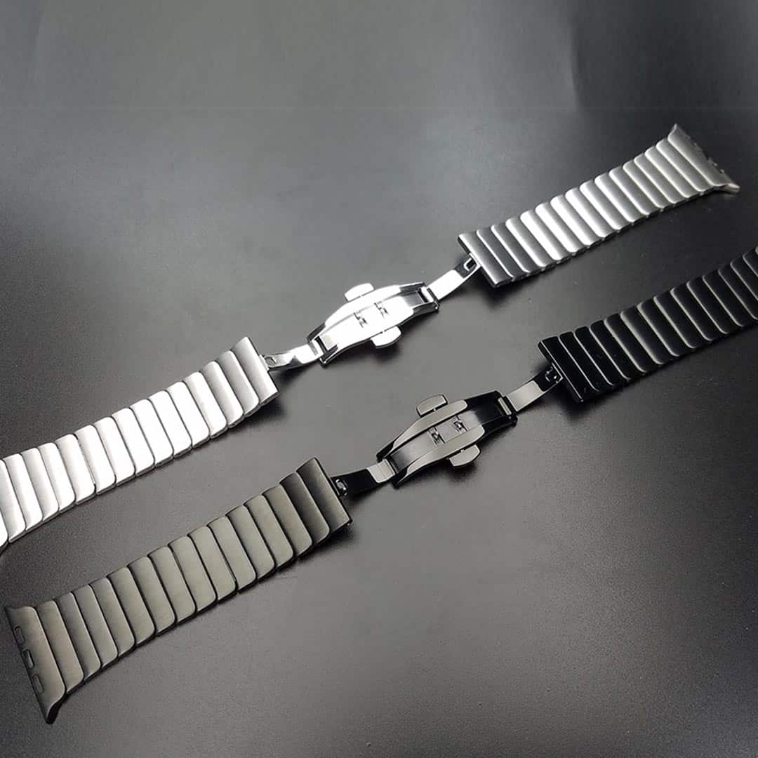 Classic Stainless Steel Bracelet Apple Watch Band (42-44-45-49MM)