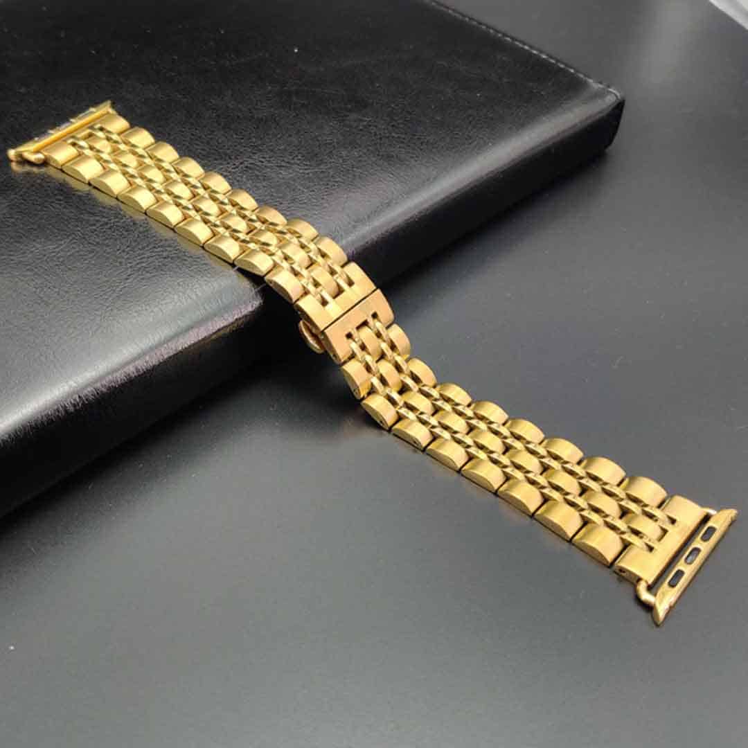 Link Bracelet Stainless Steel Apple Watch Band (42-44MM)