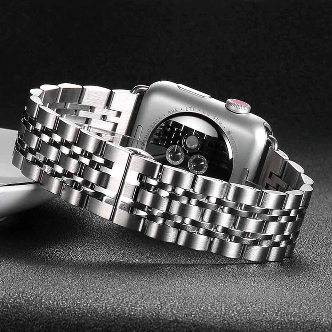 Link Bracelet Stainless Steel Apple Watch Band (42-44MM)