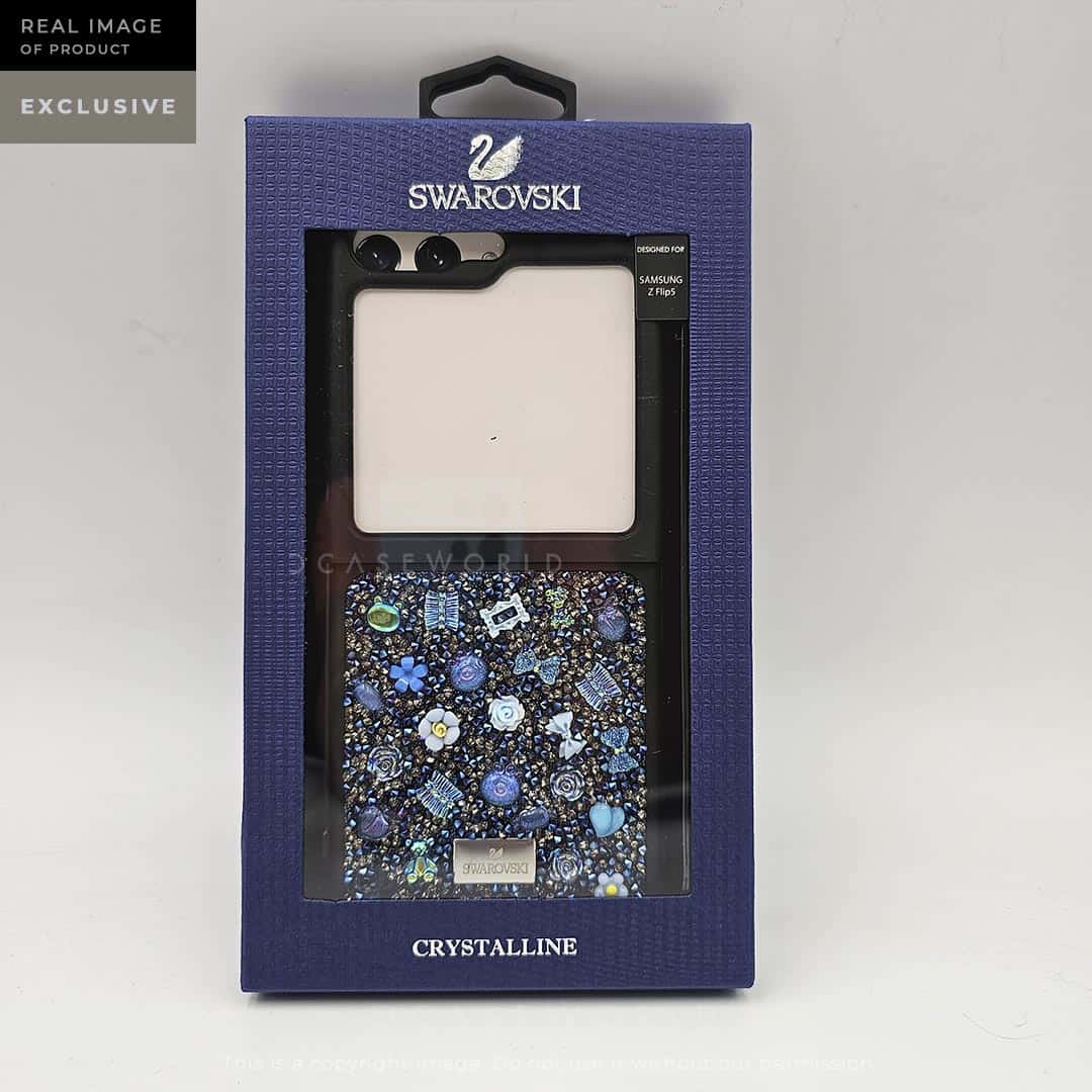 Luxury Black Stones Case – Z Flip 5