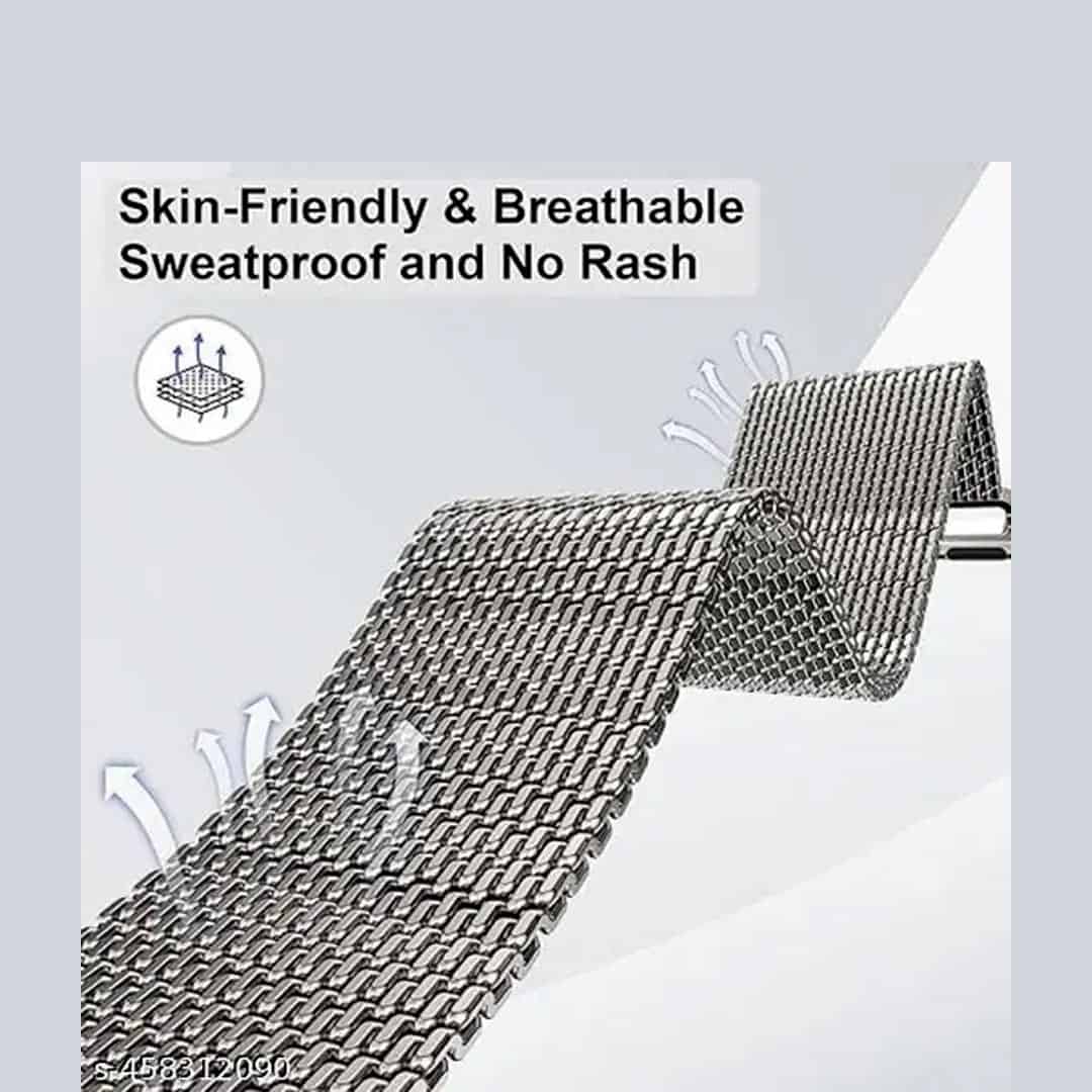 Luxury Titanium Milanese Loop for Apple Watch 42/44/45/49MM