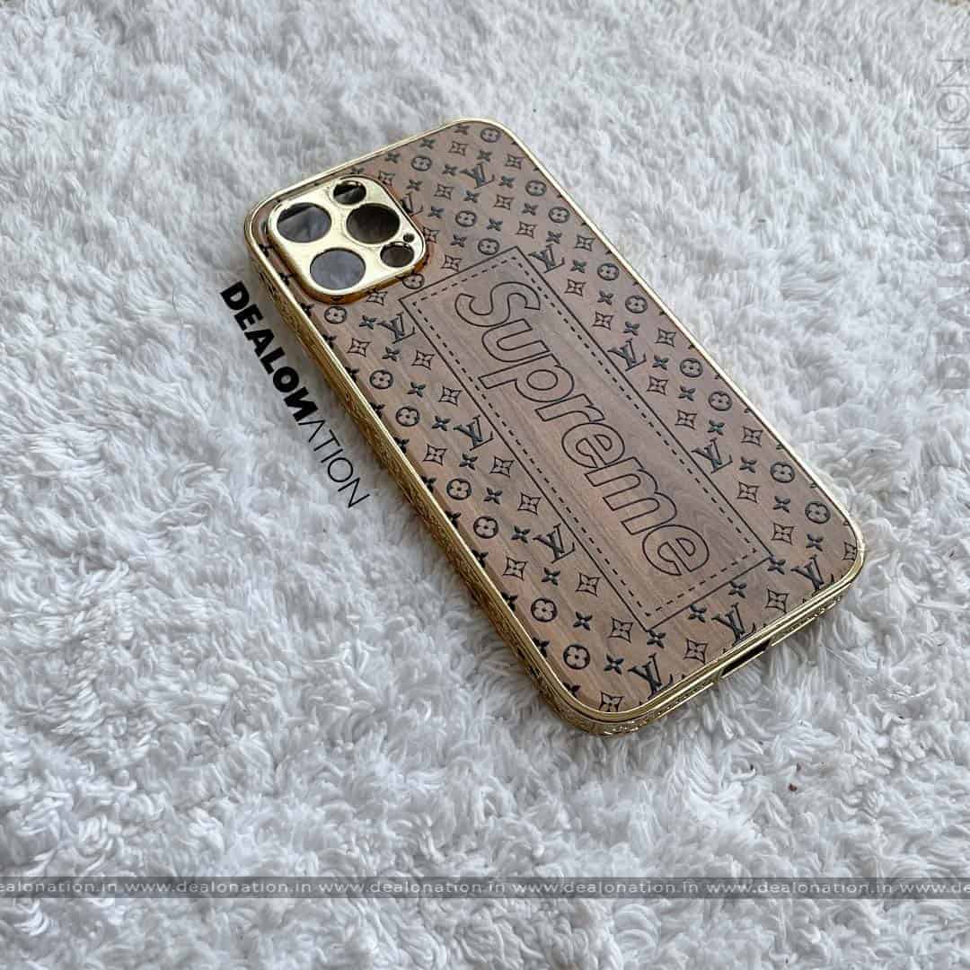 Wooden Finished Premium Designer Case