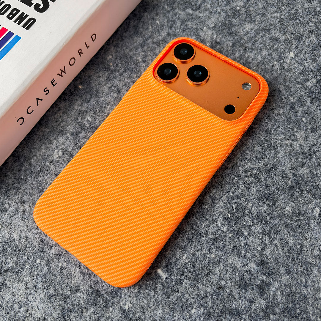 Thinnest Carbon Fiber Polycarbonate Wireless Charging Case