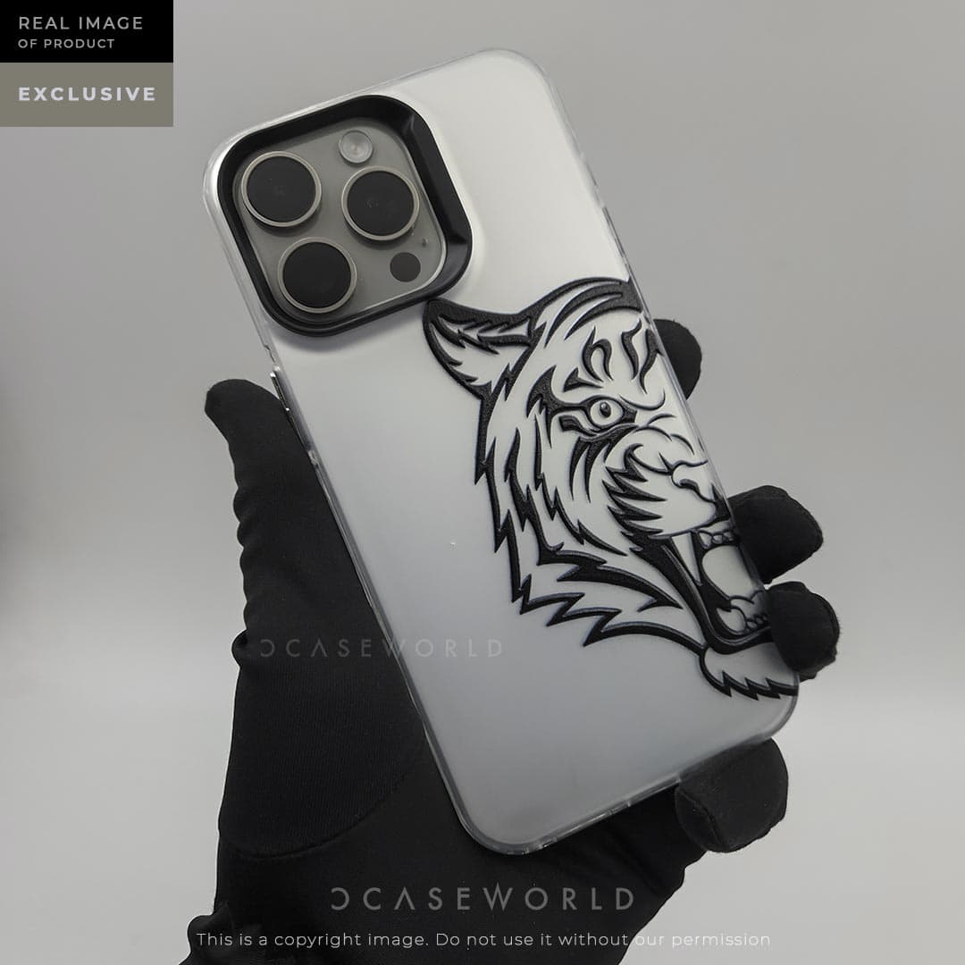 Tiger IMD Silver Grey Case