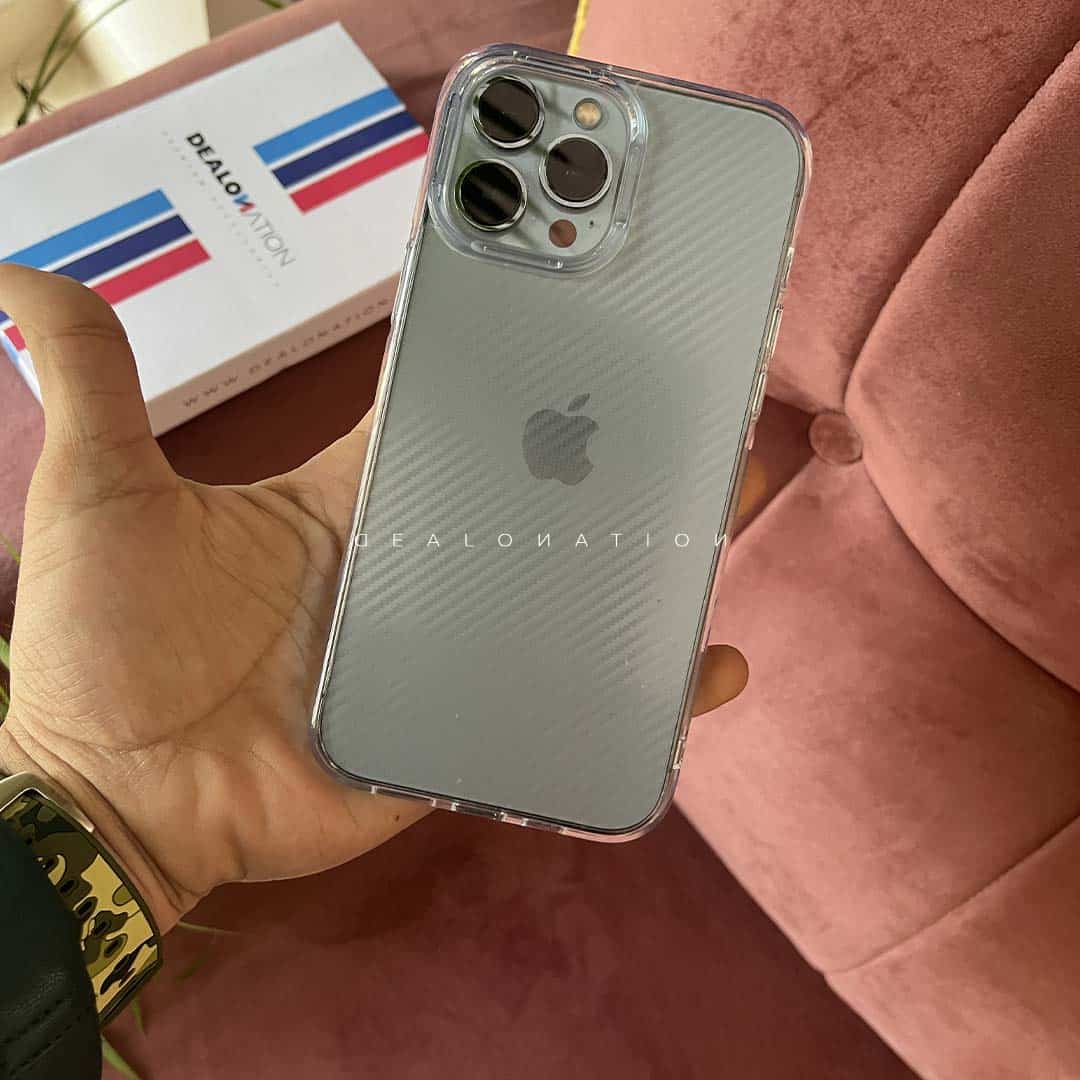 Luxury Transparent Carbon Fiber Case