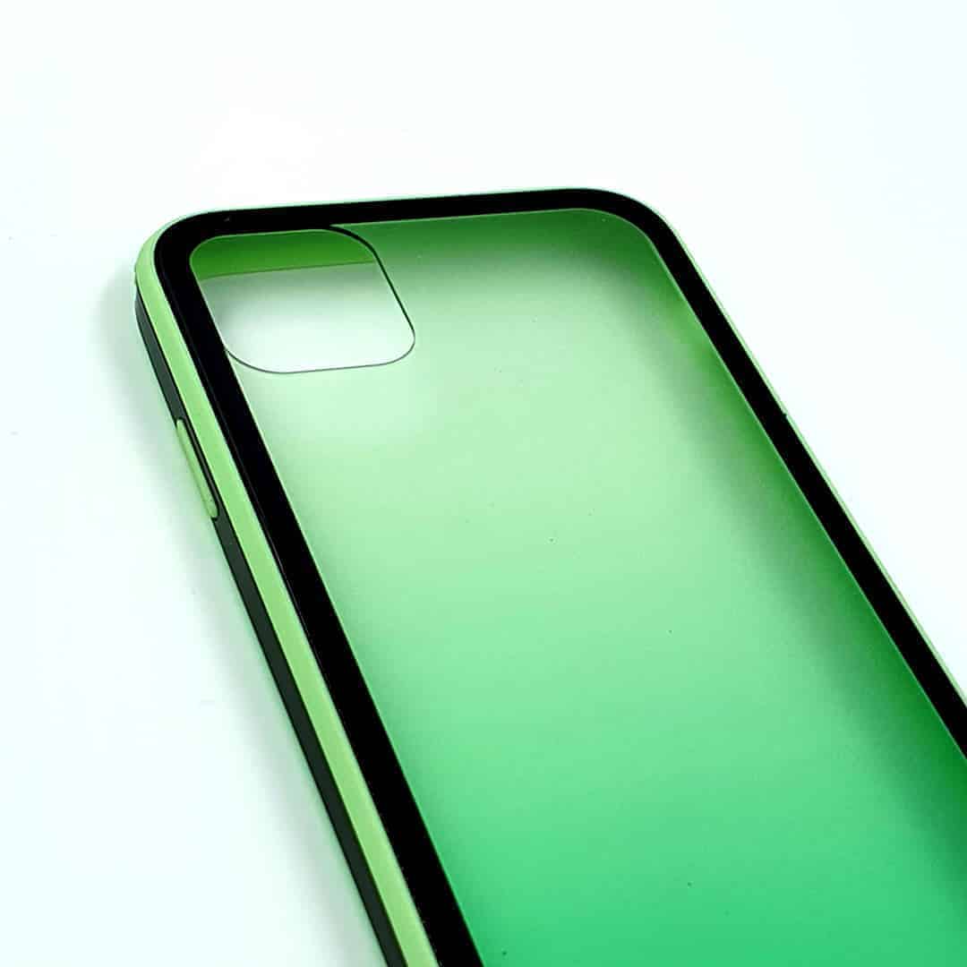 Transparent Gradient Bumper Candy Colors iPhone Case