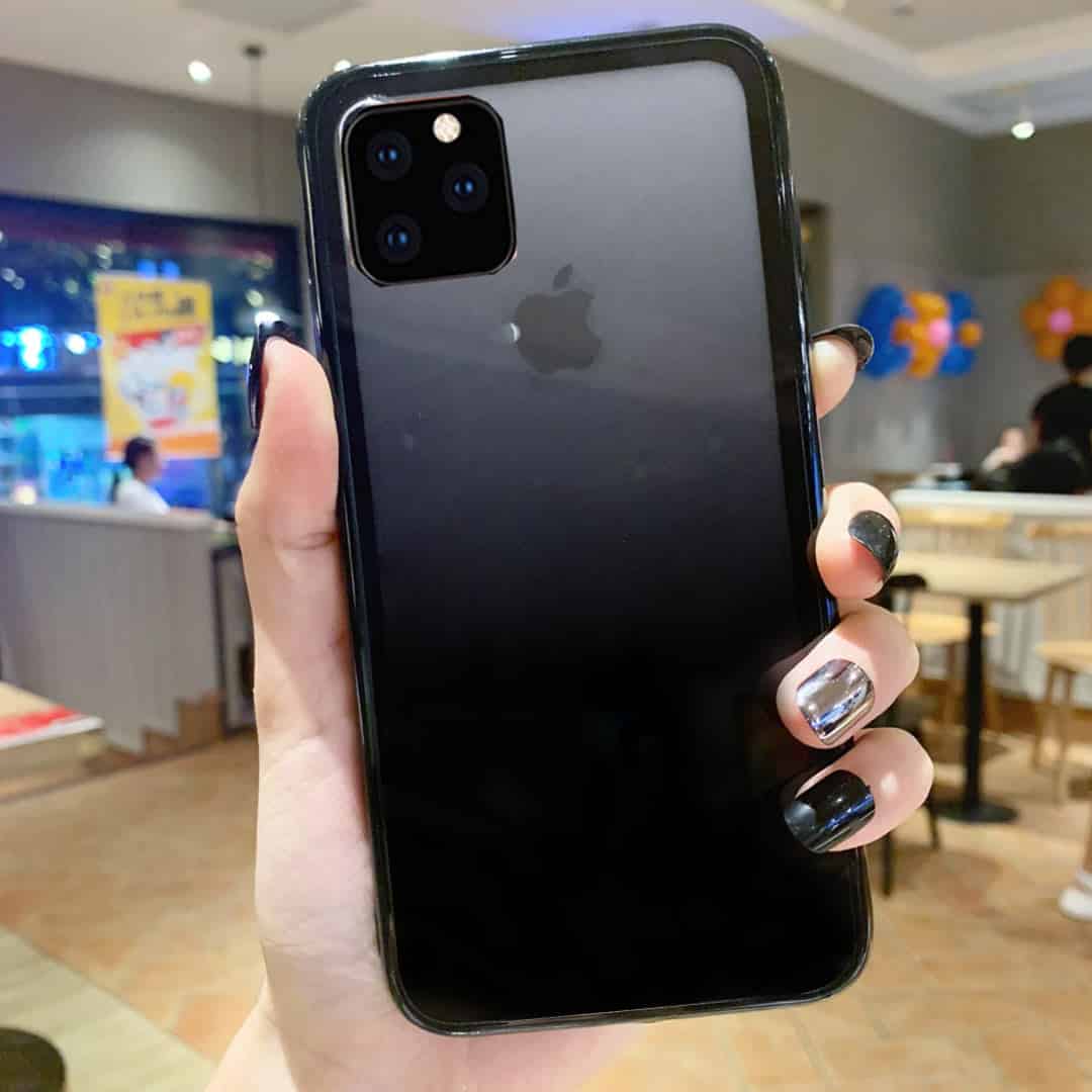 Transparent Gradient Bumper Candy Colors iPhone Case