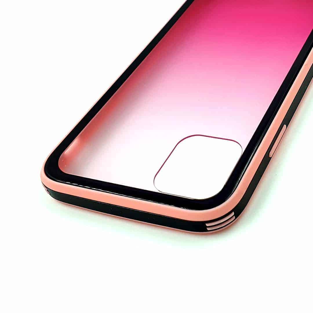 Transparent Gradient Bumper Candy Colors iPhone Case