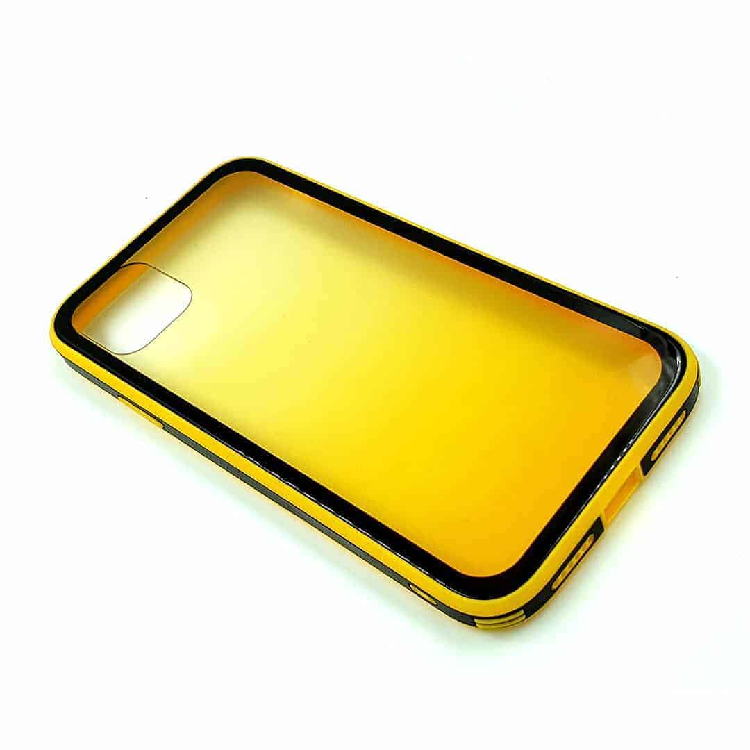 Transparent Gradient Bumper Candy Colors iPhone Case