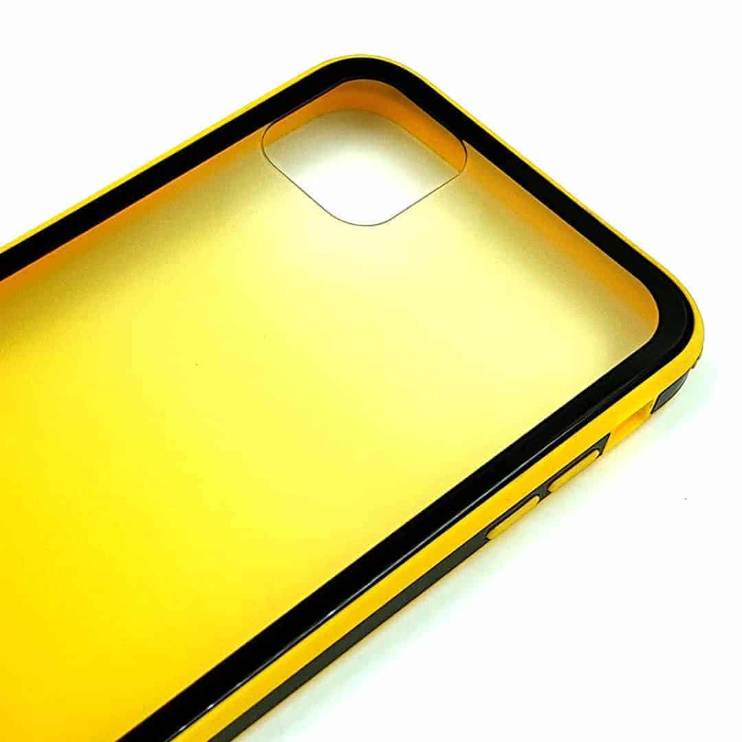 Transparent Gradient Bumper Candy Colors iPhone Case