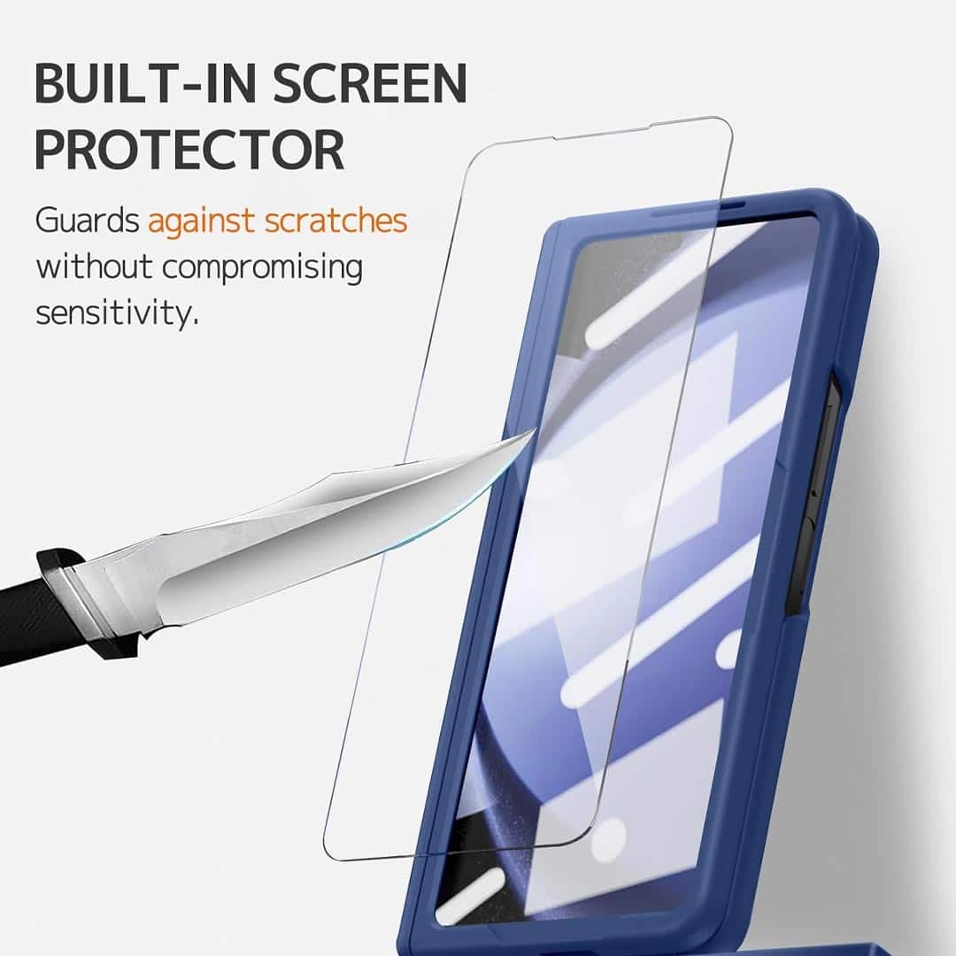 Ultra Smooth Matte Finish Z Fold 6 Case + Pen and Front Glass
