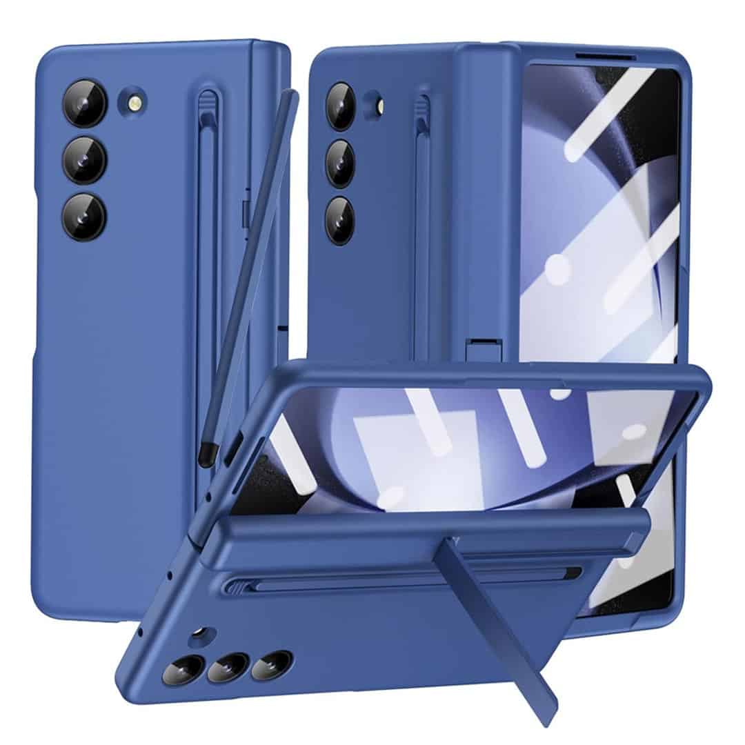 Ultra Smooth Matte Finish Z Fold 6 Case + Pen and Front Glass