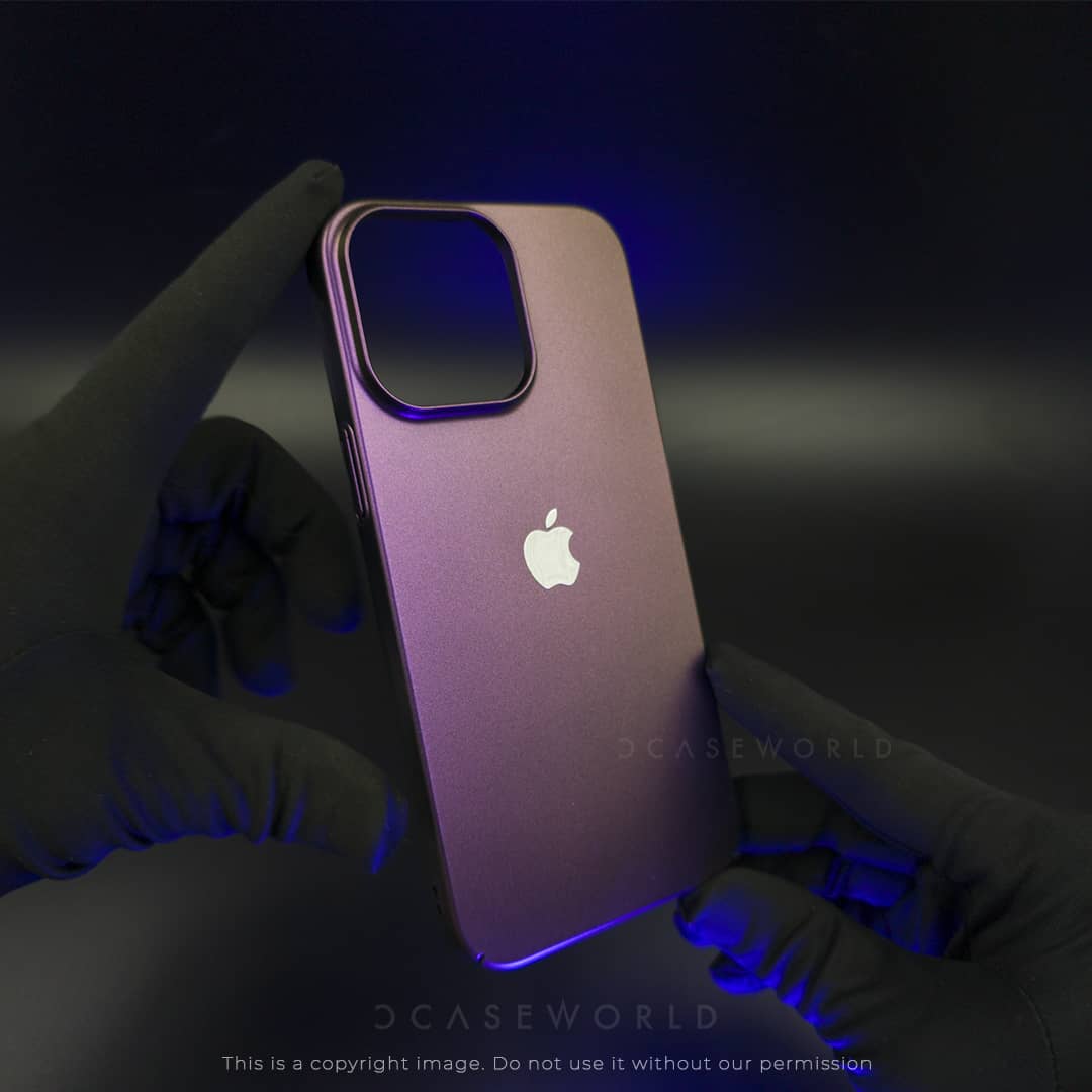 Ultra Thin Vibrant Purple Matte Luxury Case