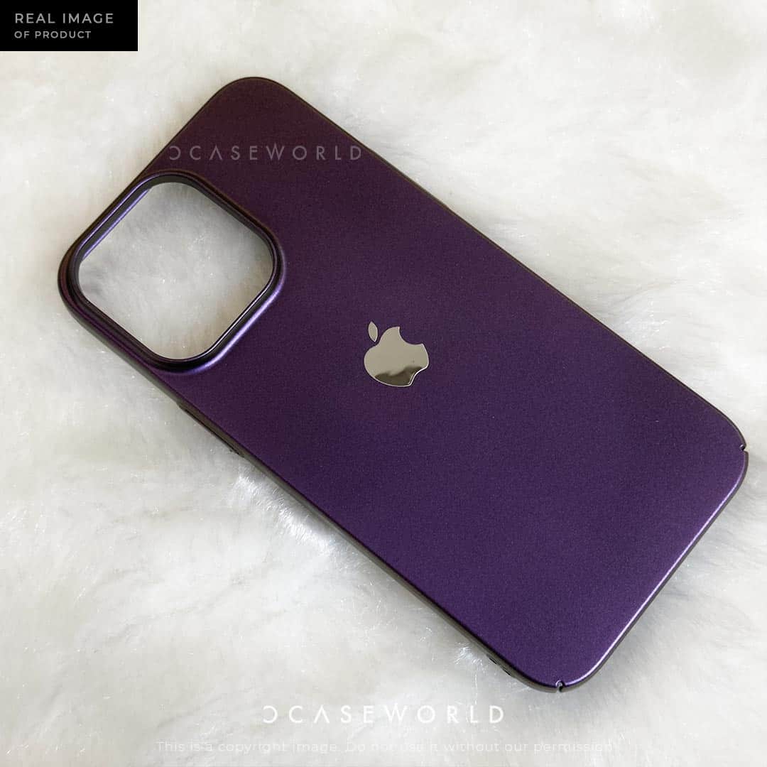Ultra Thin Vibrant Purple Matte Luxury Case