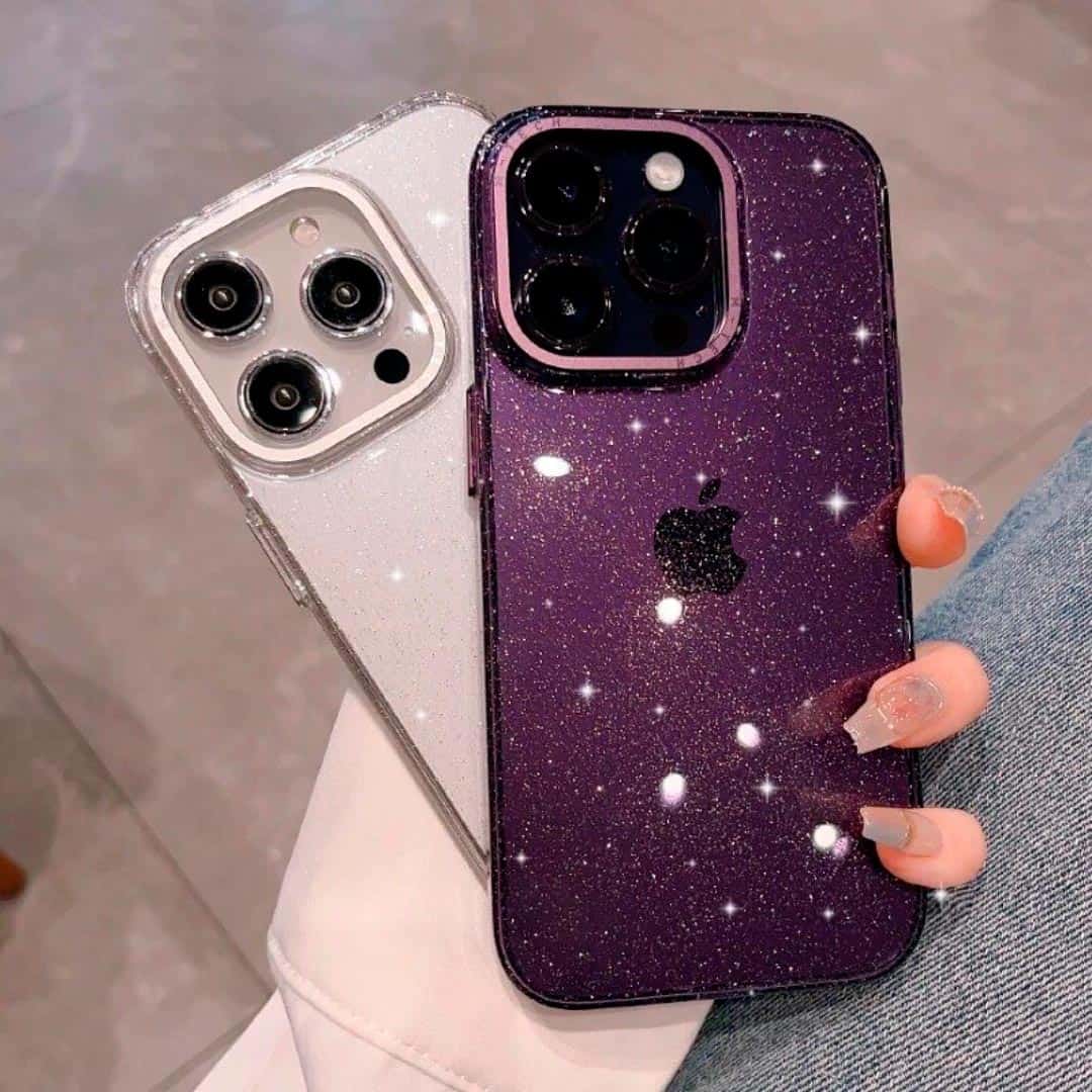 Unisex Glossy Shimmer Case
